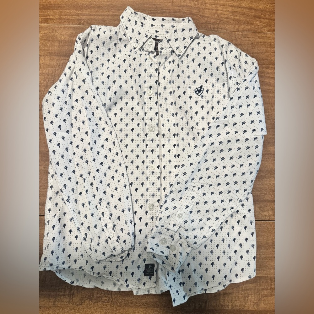 Ariat Boys Button Down